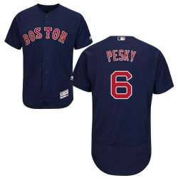 Boston Red Sox #6 Johnny Pesky Navy Flexbase Stitched Jersey DingZhi