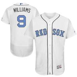 Boston Red Sox #9 Ted Williams White Father's Day Flexbase Stitched Jersey DingZhi