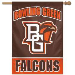 Bowling Green Falcons Banner 28x40 Vertical Special Order