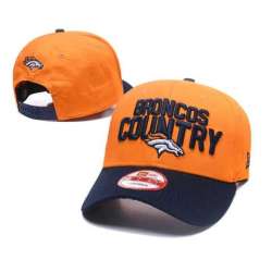 Broncos Country Orange Peaked Adjustable Hat GS
