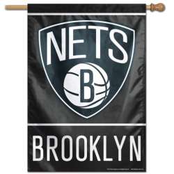 Brooklyn Nets Banner 28x40 Vertical - Special Order