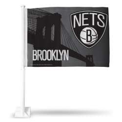 Brooklyn Nets Flag Car - Special Order