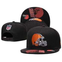 Browns Team Logo Brown Adjustable Hat GS
