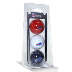 Buffalo Bills 3 Pack of Golf Balls
