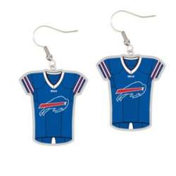 Buffalo Bills Earrings Jersey Style - Special Order