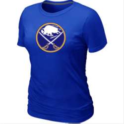 Buffalo Sabres Big & Tall Women\'s Logo Blue T-Shirt