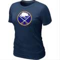 Buffalo Sabres Big & Tall Women\'s Logo D.Blue T-Shirt