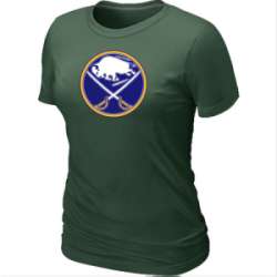 Buffalo Sabres Big & Tall Women\'s Logo D.Green T-Shirt