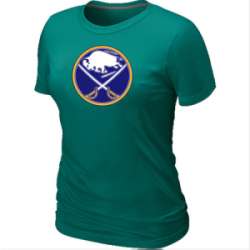 Buffalo Sabres Big & Tall Women\'s Logo L.Green T-Shirt