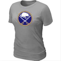 Buffalo Sabres Big & Tall Women\'s Logo L.Grey T-Shirt