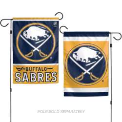 Buffalo Sabres Flag 12x18 Garden Style 2 Sided - Special Order
