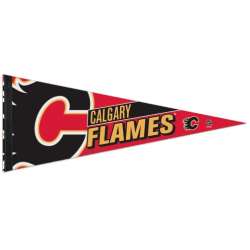 Calgary Flames Pennant 12x30 Premium Style