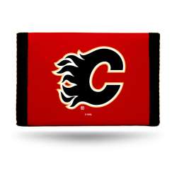 Calgary Flames Wallet Nylon Trifold