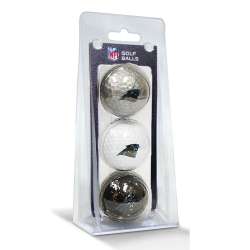 Carolina Panthers 3 Pack of Golf Balls