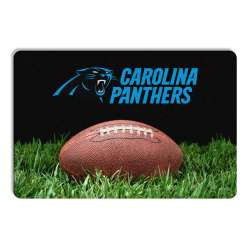 Carolina Panthers Classic NFL Football Pet Bowl Mat - L