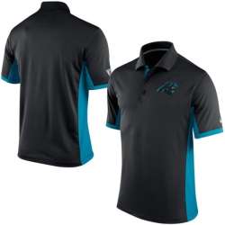 Carolina Panthers Team Logo Black Polo Shirt