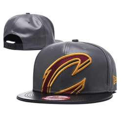 Cavaliers Team Logo Gray Black Adjustable Hat GS
