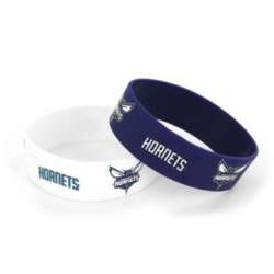 Charlotte Hornets Bracelets - 2 Pack Wide