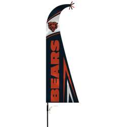 Chicago Bears Flag Premium Feather Style CO