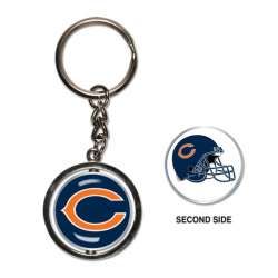 Chicago Bears Key Ring Spinner Style