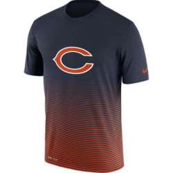 Chicago Bears Nike New Day Enhanced Performance T-Shirt - Navy
