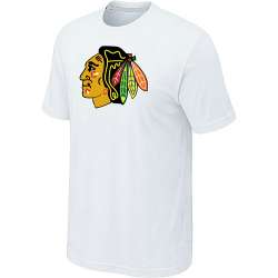 Chicago Blackhawks Big & Tall Logo White T-Shirt