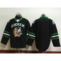 Chicago Blackhawks Customized Black Sioux Stitched NHL Jersey