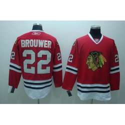 Chicago Blackhawks #22 Brouwer red Jerseys