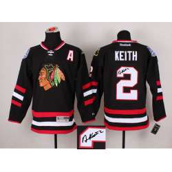 Chicago Blackhawks #2 Keith Black Signature Edition Jerseys
