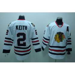Chicago Blackhawks #2 keith white Jerseys