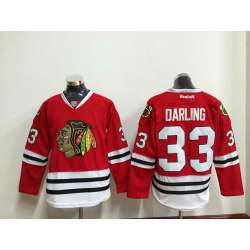 Chicago Blackhawks #33 Darling Red Jerseys