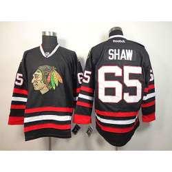 Chicago Blackhawks #65 Andrew Shaw Black Jerseys