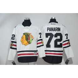 Chicago Blackhawks #72 Panarin White 2017 Winter Classic Stitched NHL Jersey
