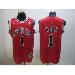 Chicago Bulls #1 Rose Red Jerseys