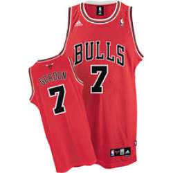 Chicago Bulls #7 Ben Gordon red Jerseys