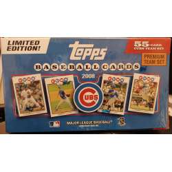 Chicago Cubs 2008 Topps Factory Gift Set