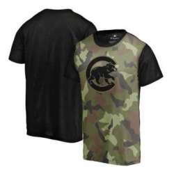 Chicago Cubs Fanatics Branded Green 2018 Memorial Day Camo Blast Sublimated T Shirt