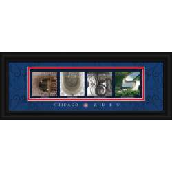 Chicago Cubs Letter Art Print