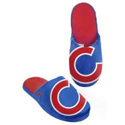 Chicago Cubs Slippers - Mens Big Logo (12 pc case) CO