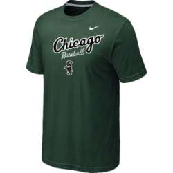 Chicago White Sox 2014 Home Practice T-Shirt - Dark Green