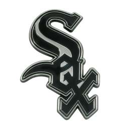 Chicago White Sox Auto Emblem Premium Metal Chrome