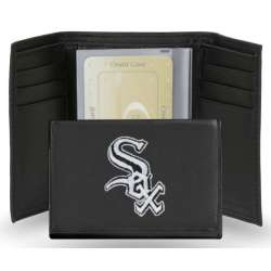 Chicago White Sox Embroidered Leather Tri-Fold Wallet
