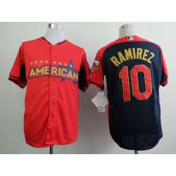 Chicago White Sox #10 Alexei Ramirez 2014 All Star Red Jerseys