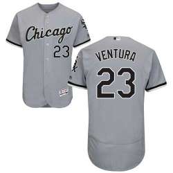Chicago White Sox #23 Robin Ventura Gray Flexbase Stitched Jersey DingZhi