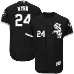 Chicago White Sox #24 Early Wynn Black Flexbase Stitched Jersey DingZhi