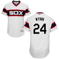 Chicago White Sox #24 Early Wynn White Cooperstown Collection Flexbase Stitched Jersey DingZhi