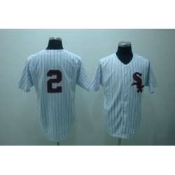 Chicago White Sox #2 FOX red number Jerseys