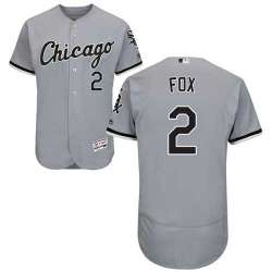 Chicago White Sox #2 Nellie Fox Gray Flexbase Stitched Jersey DingZhi