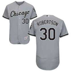 Chicago White Sox #30 David Robertson Gray Flexbase Stitched Jersey DingZhi