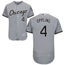 Chicago White Sox #4 Luke Appling Gray Flexbase Stitched Jersey DingZhi